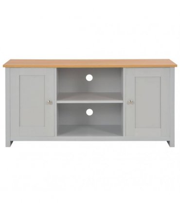vidaXL TV Cabinet Grey 120x39x58 cm