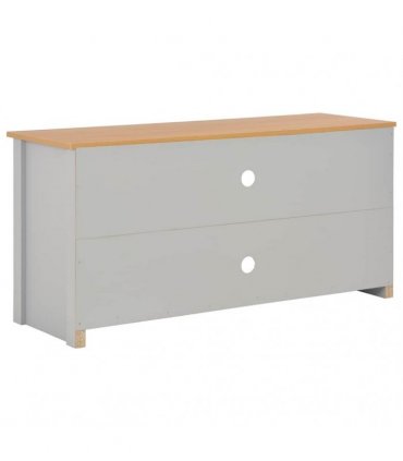 vidaXL TV Cabinet Grey 120x39x58 cm