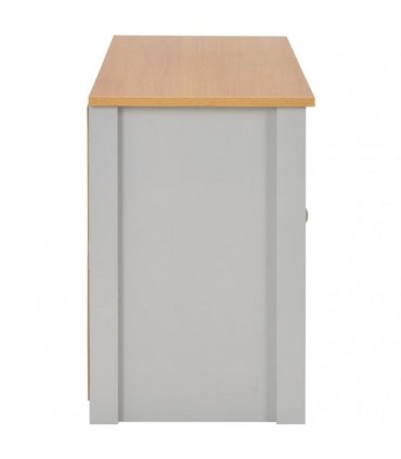 vidaXL TV Cabinet Grey 120x39x58 cm