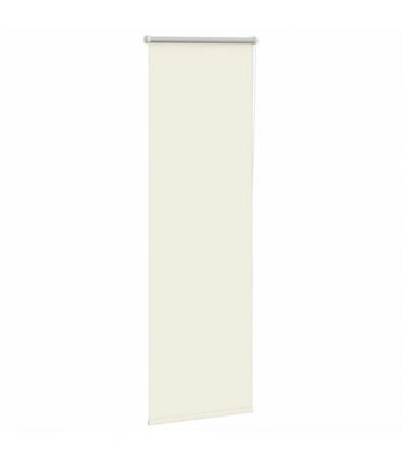 vidaXL Roller Blind Blackout Off White 60x130 cm Fabric Width 55.7 cm Polyester
