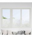 vidaXL Static Window Film Star Pattern 45 x 500 cm PVC
