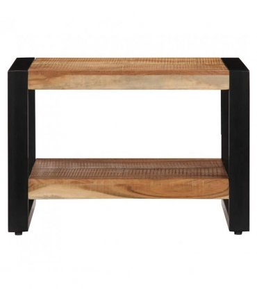 vidaXL Coffee Table 60x60x40 cm Solid Acacia Wood
