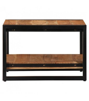 vidaXL Coffee Table 60x60x40 cm Solid Acacia Wood