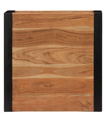 vidaXL Coffee Table 60x60x40 cm Solid Acacia Wood