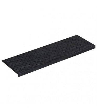 vidaXL Stair Treads 5 pcs 25x75 cm Rubber