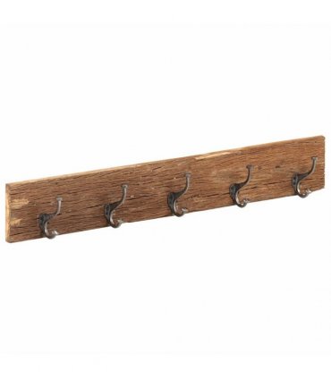 vidaXL Hall Hanger | Natural Wood | Solid Reclaimed Wood | Medium