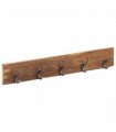 vidaXL Hall Hanger | Natural Wood | Solid Reclaimed Wood | Medium