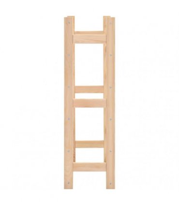 vidaXL Wine Rack for 30 Bottles Pinewood