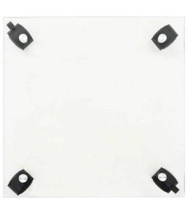 vidaXL Plant Rollers 2 pcs Tempered Glass 35x35 cm Square