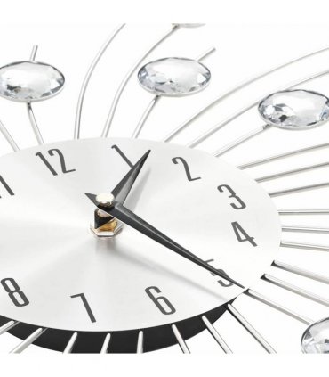 vidaXL Wall Clock with Quartz Movement Modern Design 50 cm