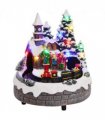 vidaXL Christmas Tabletop Multicolour 16 x 16 x 19 cm Resin
