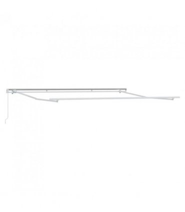 vidaXL Awning Yellow and Orange 500 x 300 x 165 cm Polyester and Metal