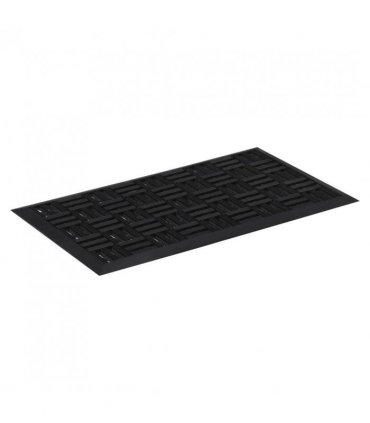 vidaXL Door Mat Rectangular 45x75 cm Rubber
