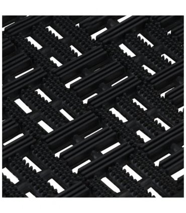 vidaXL Door Mat Rectangular 45x75 cm Rubber