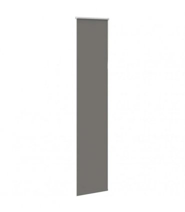 vidaXL Roller Blind Blackout Grey 60x230 cm Fabric Width 55.7 cm Polyester