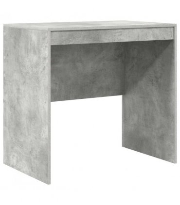 vidaXL Desk with Drawer with Shelf with Storage 2 pcs Concrete Grey