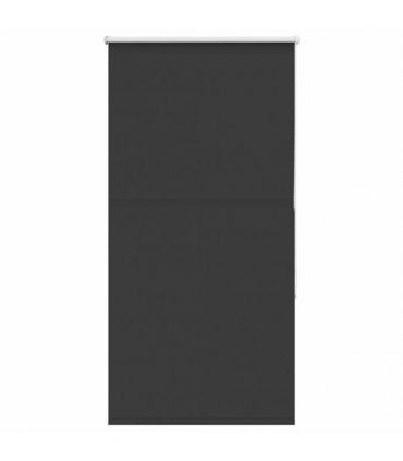 vidaXL Roller Blind Blackout Black 70x175 cm Fabric Width 65.7 cm Polyester