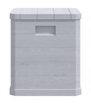 vidaXL Garden Storage Box 90 L Light Grey