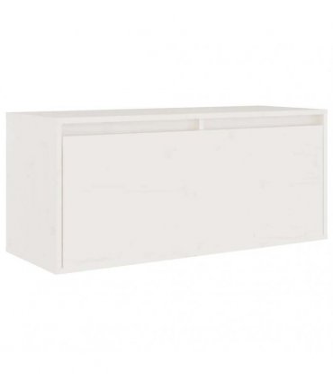 vidaXL TV Cabinets 8 pcs White Solid Wood Pine