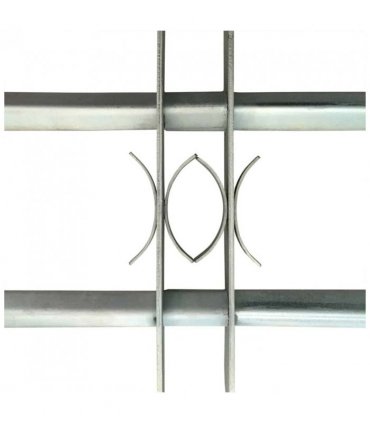 vidaXL Adjustable Security Grilles for Windows 2 pcs 700-1050 mm