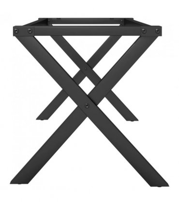 vidaXL Coffee Table Legs X-Frame 90x30x43 cm Steel