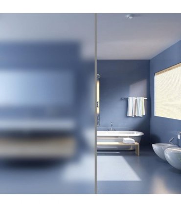 vidaXL Window Film Frosted Grey 0.9x10 m PVC