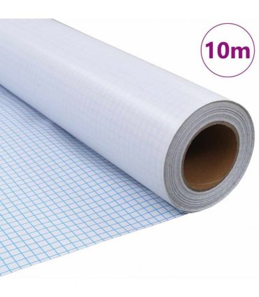 vidaXL Window Film Frosted Grey 0.9x10 m PVC