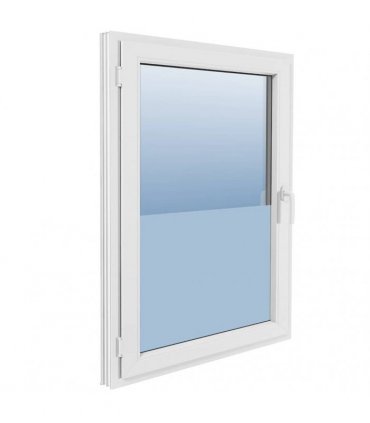 vidaXL Window Film Frosted Grey 0.9x10 m PVC