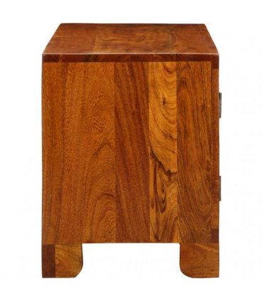 vidaXL Shoe Bench Honey Brown 100 x 35 x 45 cm Acacia Solid Wood