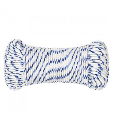 vidaXL Boat Rope White 4 mm 500 m Polypropylene