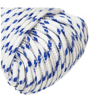 vidaXL Boat Rope White 4 mm 500 m Polypropylene