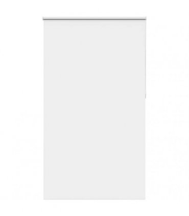 vidaXL Roller Blind Blackout White 120x230 cm Fabric Width 116.6 cm Polyester