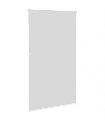 vidaXL Roller Blind Blackout White 120x230 cm Fabric Width 116.6 cm Polyester