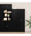 vidaXL Highboard Black Oak 45 x 42.5 x 185 cm