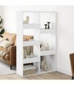 vidaXL Room Divider White 100x33x155.5 cm Engineered Wood