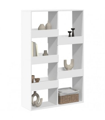 vidaXL Room Divider White 100x33x155.5 cm Engineered Wood