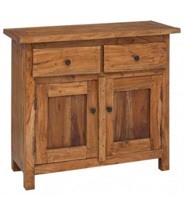 vidaXL Sideboard Solid Mahogany Wood 75x30x65 cm