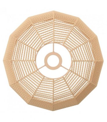 vidaXL Ceiling Lamp Shade Ø36x26 cm Iron and Paper