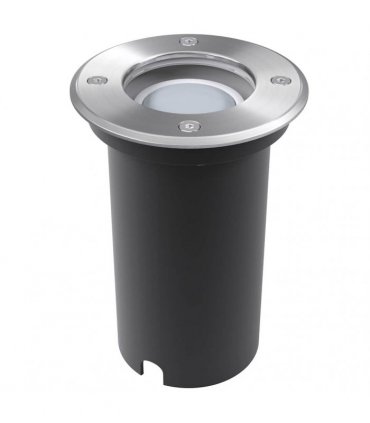 vidaXL Outdoor LED Ground Lights 3 pcs Round