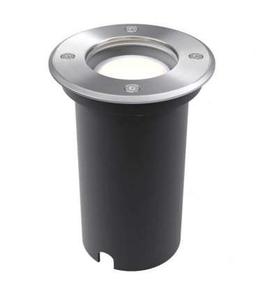 vidaXL Outdoor LED Ground Lights 3 pcs Round