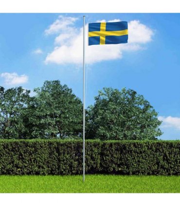 vidaXL Sweden Flag 90x150 cm
