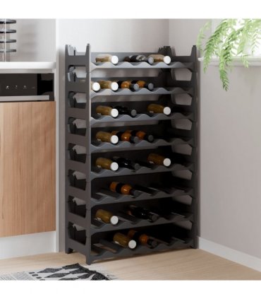 vidaXL Wine Rack for 48 Bottles PP Stackable