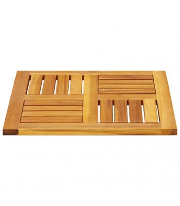 vidaXL Table Top 50x50x2 cm Square Solid Wood Acacia