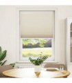 vidaXL Plisse Blind 80x125cm Cream