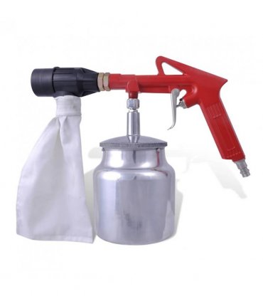 Air Sand Blasting Kit Sand & Nozzles Included