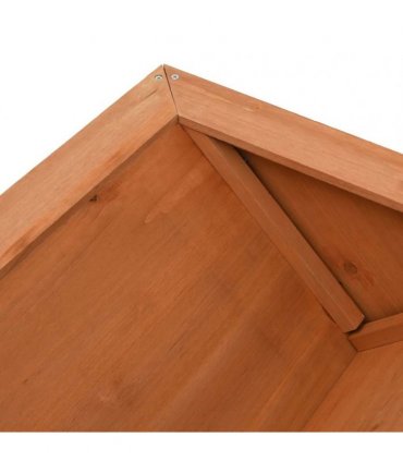 vidaXL Planter 90x55x56 cm Firwood