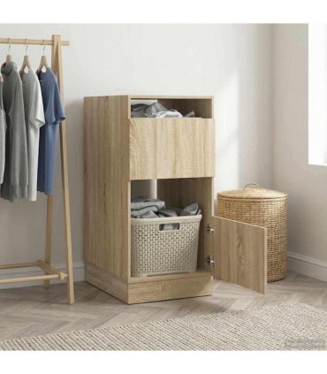 vidaXL Laundry Cabinet Sonoma 50 x 68 x 102 cm Engineered wood