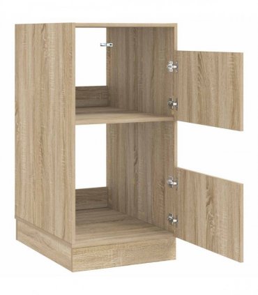 vidaXL Laundry Cabinet Sonoma 50 x 68 x 102 cm Engineered wood