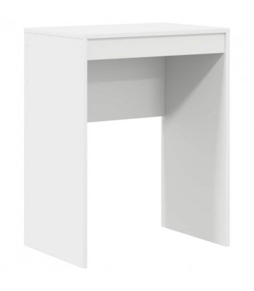 vidaXL Desk with Drawer with Shelf with Storage 2 pcs White