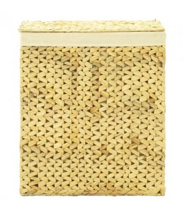 vidaXL 4 Piece Bathroom Set Water Hyacinth